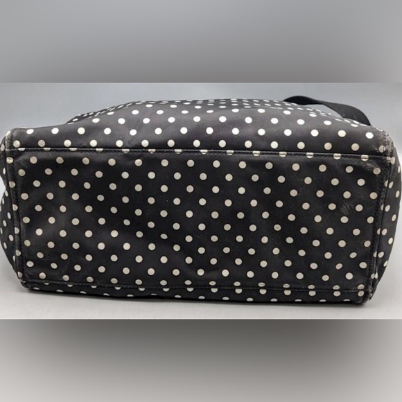 Kate Spade Black & White Polka Dotted Diaper Bag - Picture 3 of 12